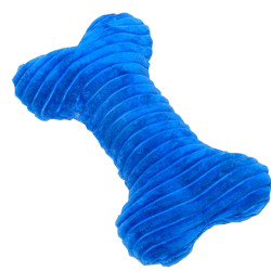 Pet Toys Puppy Toys Just for Fun Plush Squeaky for Puppy Bone [Blue]