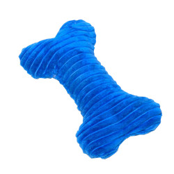 Pet Toys Puppy Toys Just for Fun Plush Squeaky for Puppy Bone [Blue]