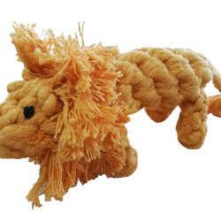 Knot Rope Ball Chew Dog Puppy Toy Pet Chew Toy Cute Lion