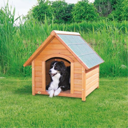 TRIXIE Pet Products 39531 Log Cabin Dog House&#44; Medium